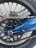 E-moto chain guard titanium(2pc)