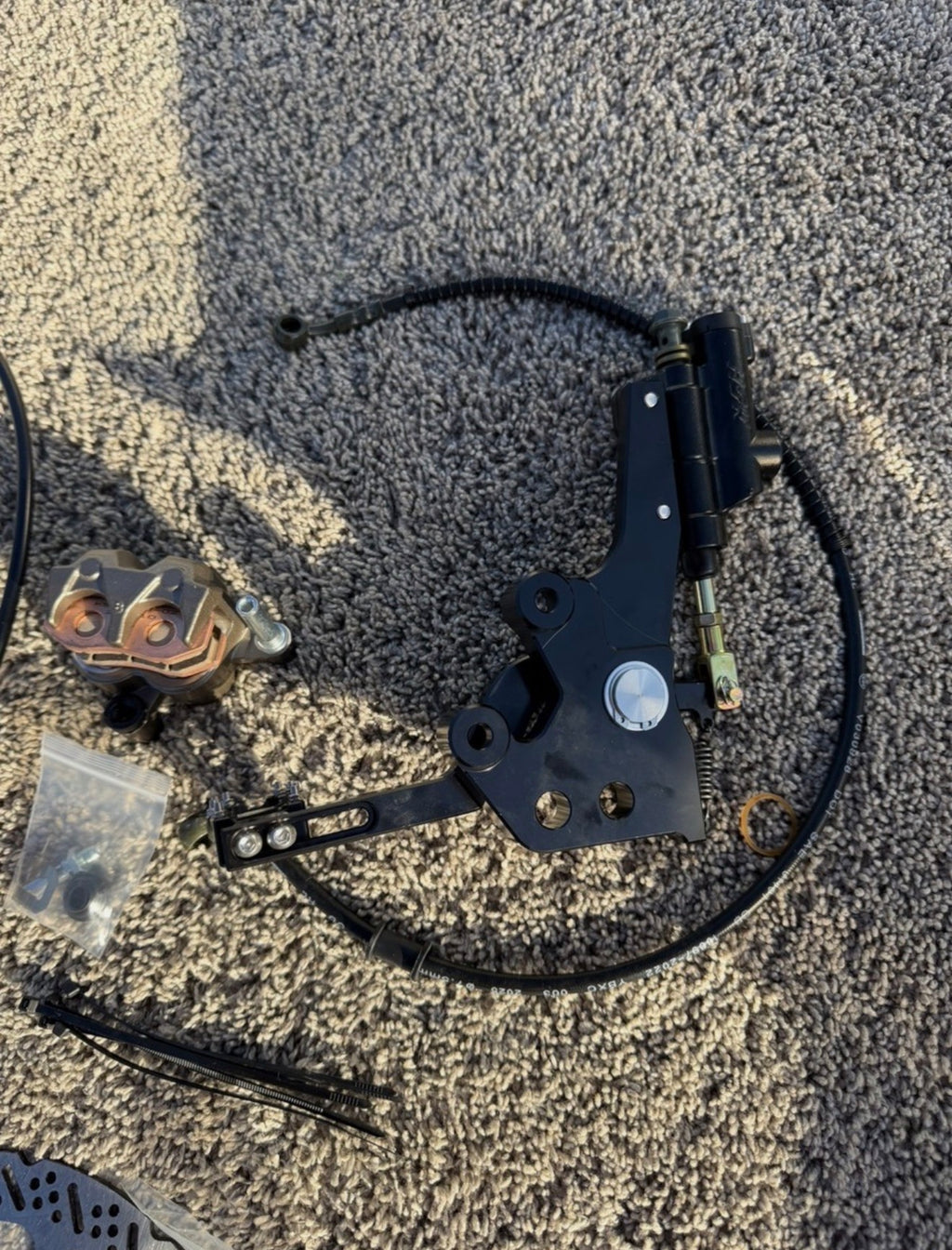 Ultra bee hand brake + foot brake kit