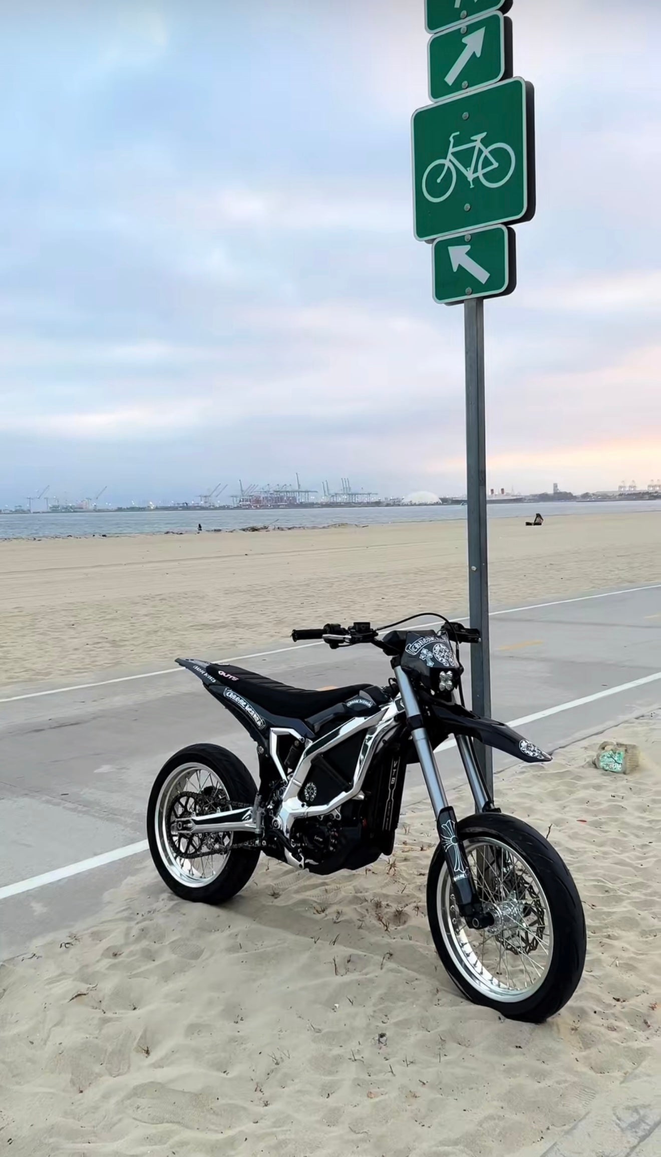 Surron ultra bee super motos chrome set