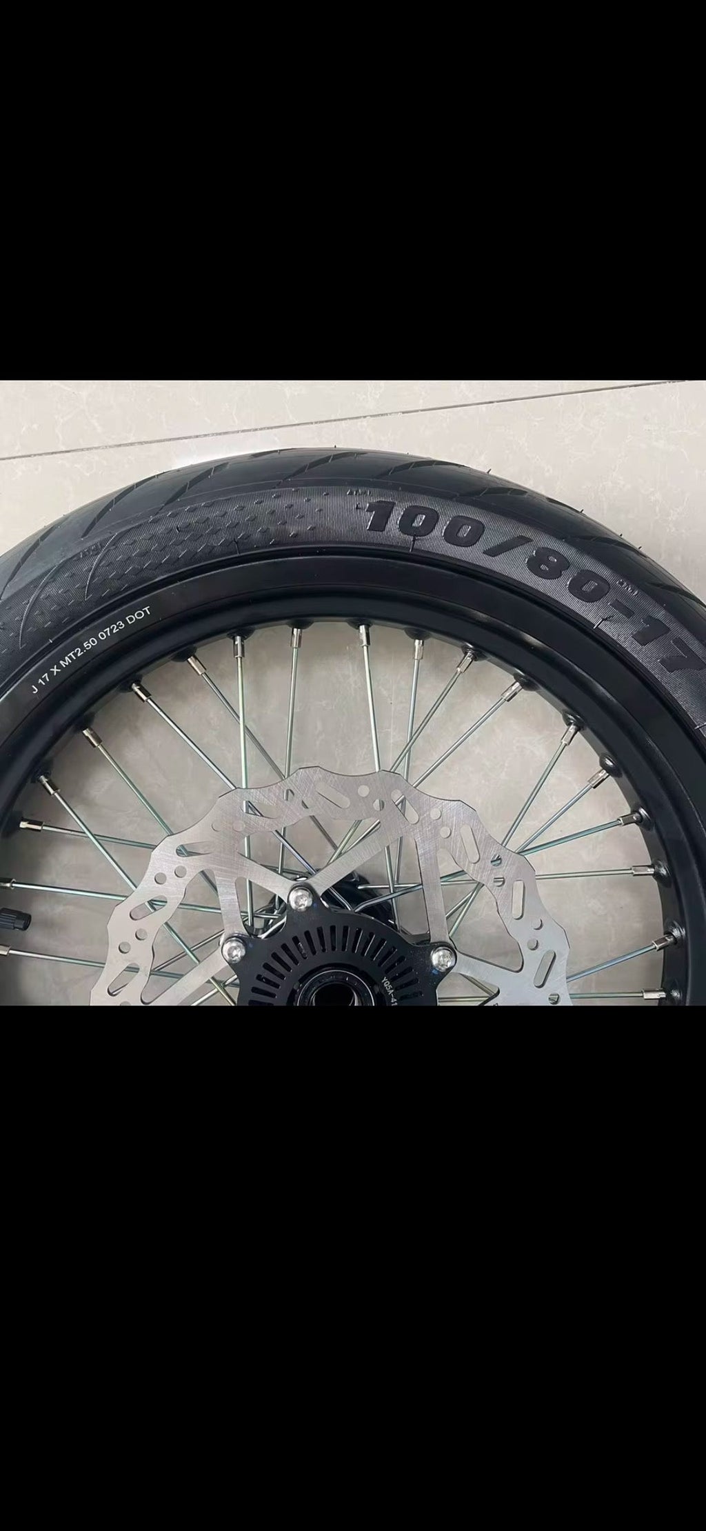 Ultra bee supermoto wheel set